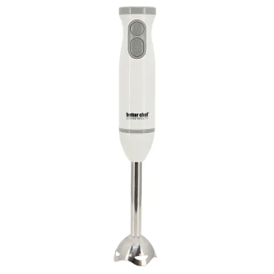 Better Chef 2-Speed 150-Watt Immersion Hand Blender in White