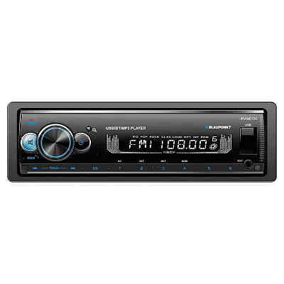 Blaupunkt Detachable Face Mechless Am/Fm Receiver With Bluetooth Usb Input & Rem