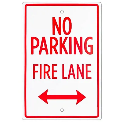 No Parking - Fire Lane Sign 18&quot; x 12&quot; ISGN-005