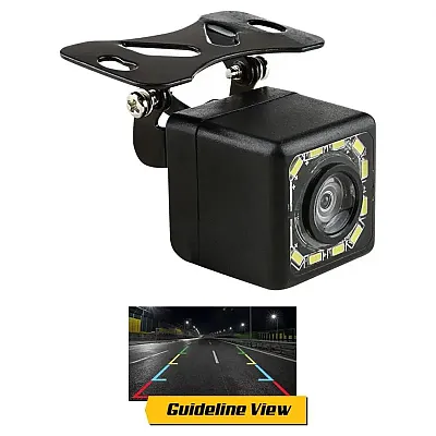 Pipeman&#039;S Installsolution Car Review Camera 12 Led Lights With Guideline View