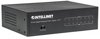 Intellinet 561204 8 Port Gigabit Poe+ Switch