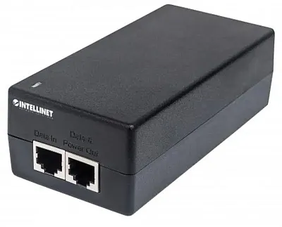 Intellinet 561235 1-Port Gigabit Ultra Poe+ Injector 60W