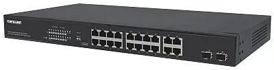 Intellinet 561419 16-Port Gigabit Ethernet Poe+ Switch