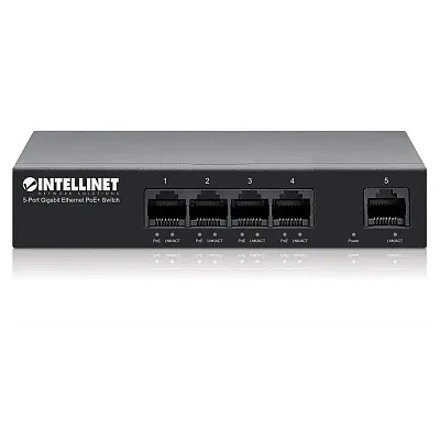 Intellinet 561792 5-Port Gigabit Ethernet Poe+ Switch