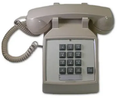 Cortelco Desk Phone 250044-Vba-20F With Flash