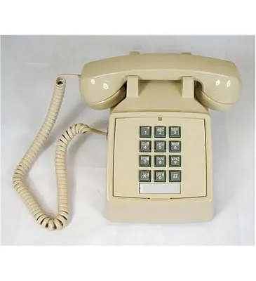 Cortelco Traditional Desk Phone 250044-Vba-20M Desk Ash