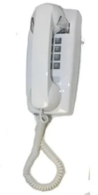Cortelco Traditional Mini-Wall Phone 255415-Vba-20M Wall White