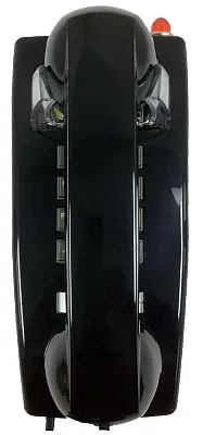 Cortelco 2554-VOE-27MD-BK 255400V0E27Md Wall Phone W/Msg Light