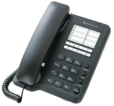 Cortelco 2933-BK 293300Tp227S Single Line Economy Phone
