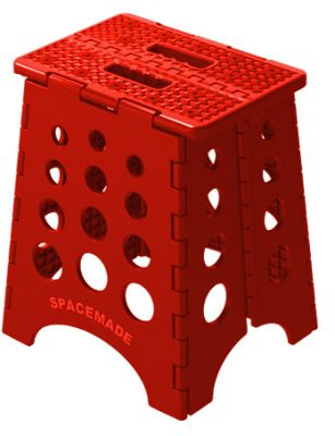 BIG ANT SS15R Folding Step Stool 15In