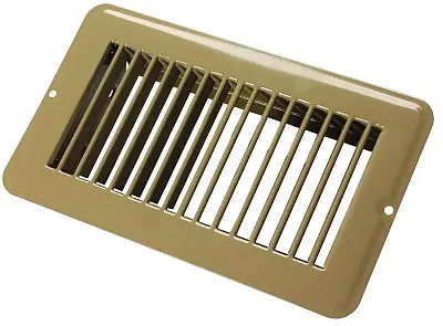JR PRODUCTS 0228955 4 X 8 Floor Reg.Undmpr Met Brn