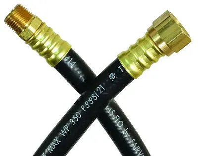 JR PRODUCTS 0731435 3/8&#039; Oem Lp Supp Hose 24&#039;