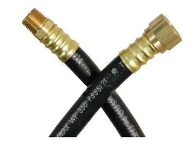 JR PRODUCTS 0731655 24&#039; 3/8&#039; Oem Lp Supply Hose Std
