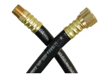 JR PRODUCTS 0731685 48&#039; 3/8&#039; Oem Lp Supply Hose Std