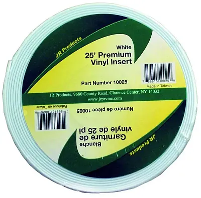 JR PRODUCTS 10025 25' Vinyl I0Ert Wht