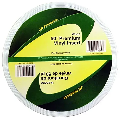 JR PRODUCTS 10071 50' Vinyl I0Ert Wht
