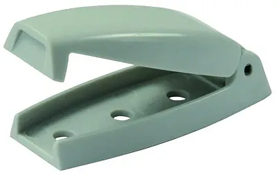 JR PRODUCTS 10244 Baggage Door Catch Gray