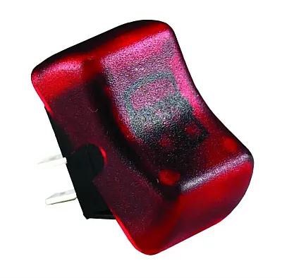 JR PRODUCTS 12045 Sgl Lighted On-Off Sw Rd