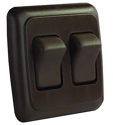 JR PRODUCTS 12145 Dbl On-Off Sw Assy Br