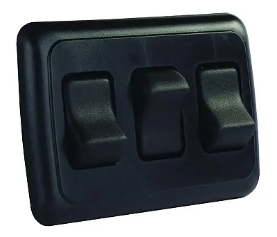 JR PRODUCTS 12245 Trpl On-Off Sw Assy Bk
