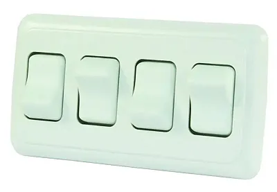 JR PRODUCTS 12331 Quad Rocker Sw Assy W