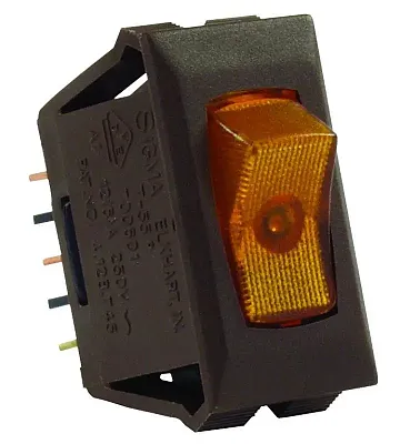 JR PRODUCTS 12545 Ill 12V On/Off Sw Amb/Br