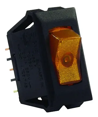 JR PRODUCTS 12555 Ill 12V On/Off Sw Amb/Bk