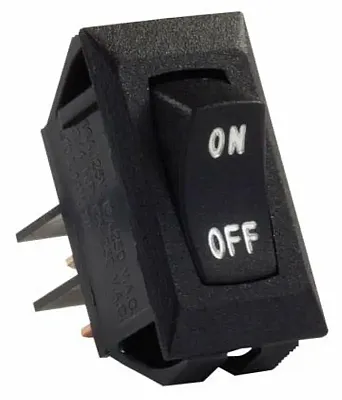JR PRODUCTS 125915 Labeled 12V On/Off Sw Bk