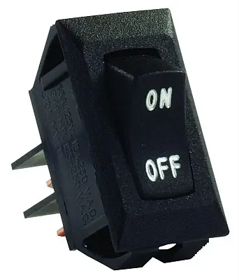 JR PRODUCTS 12595 Labeled 12V On/Off Sw Bk