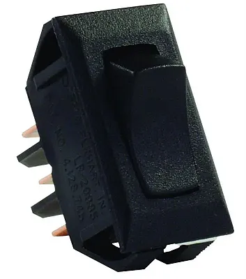 JR PRODUCTS 12665 Std 12V On/Off/On Sw Bk
