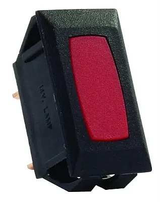 JR PRODUCTS 12725 12V Ind Lt For Sw Red/Bk