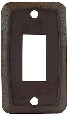 JR PRODUCTS 12865 Sgl Face Plate Br