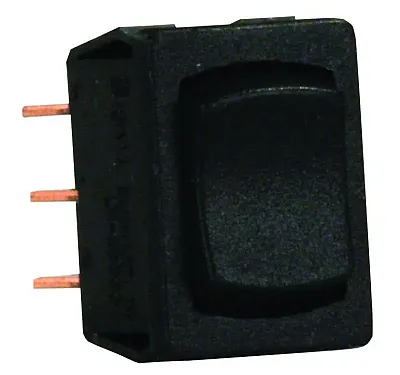 JR PRODUCTS 13335 Spdt Mini On/Off/On Sw Bk