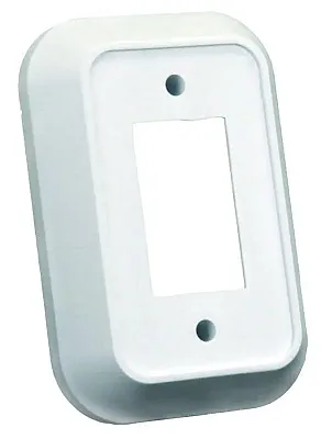 JR PRODUCTS 13485 Spcr For Sgl Face Pl Wht