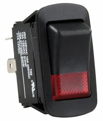 JR PRODUCTS 13815 H2O Res On/Of Bk W/Rd L0