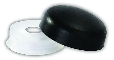 JR PRODUCTS 20385 Screw Covers Bk