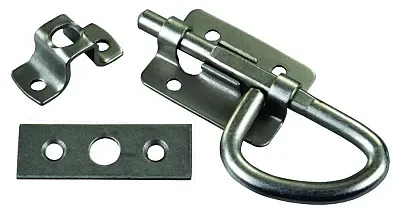 JR PRODUCTS 20655 Universal Latch Silver