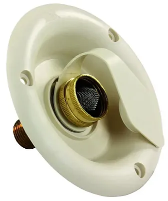 JR PRODUCTS 321B16A Cty H2O Dish W/1/2&#039;Mpt Cw