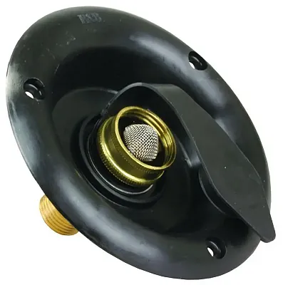 JR PRODUCTS 321B36A Cty H2O Dish W/1/2&#039;Mpt Bk