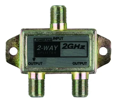 JR PRODUCTS 47355 2-W 2.4 Ghz Hd/Sat Spltr