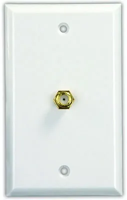 JR PRODUCTS 47785 Interior Cable Tv Plt Pw