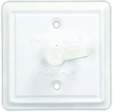 JR PRODUCTS 47795 Square Cable Tv Plate Pw