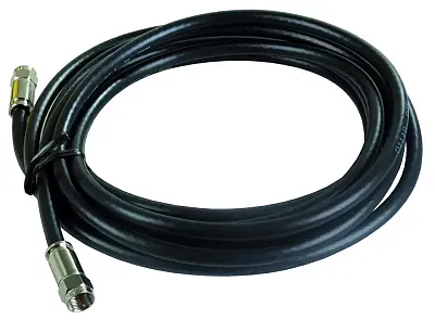 JR PRODUCTS 47965 12&#039; Rg6 Coax W/Comprn End
