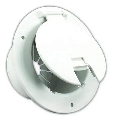 JR PRODUCTS 5412A Hatch - Cable W/ Bk Pw