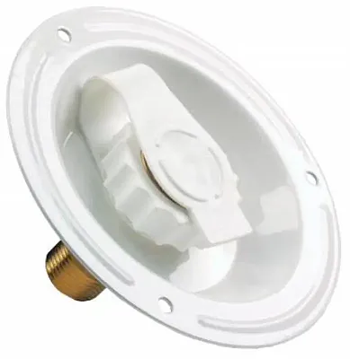 JR PRODUCTS 62125 Water Dish White Metal