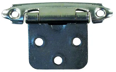 JR PRODUCTS 70575 Self-Cl Fl Mnt Hnge Chrm