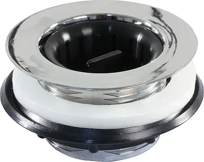 JR PRODUCTS 95035 Pl Strnr Screw-Inbskt Chr