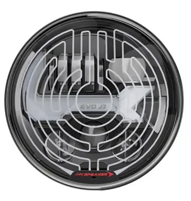 JW SPEAKER 0557271 Evo J3 Blk Dot Rh Heated Serv