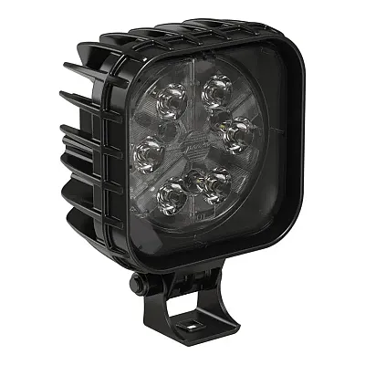 JW SPEAKER 1300181 832F-12/24V Worklamp Black Flood Pc
