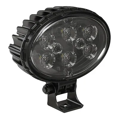 JW SPEAKER 1706591 735F-12/32V Lamp Black Flood W/Harn